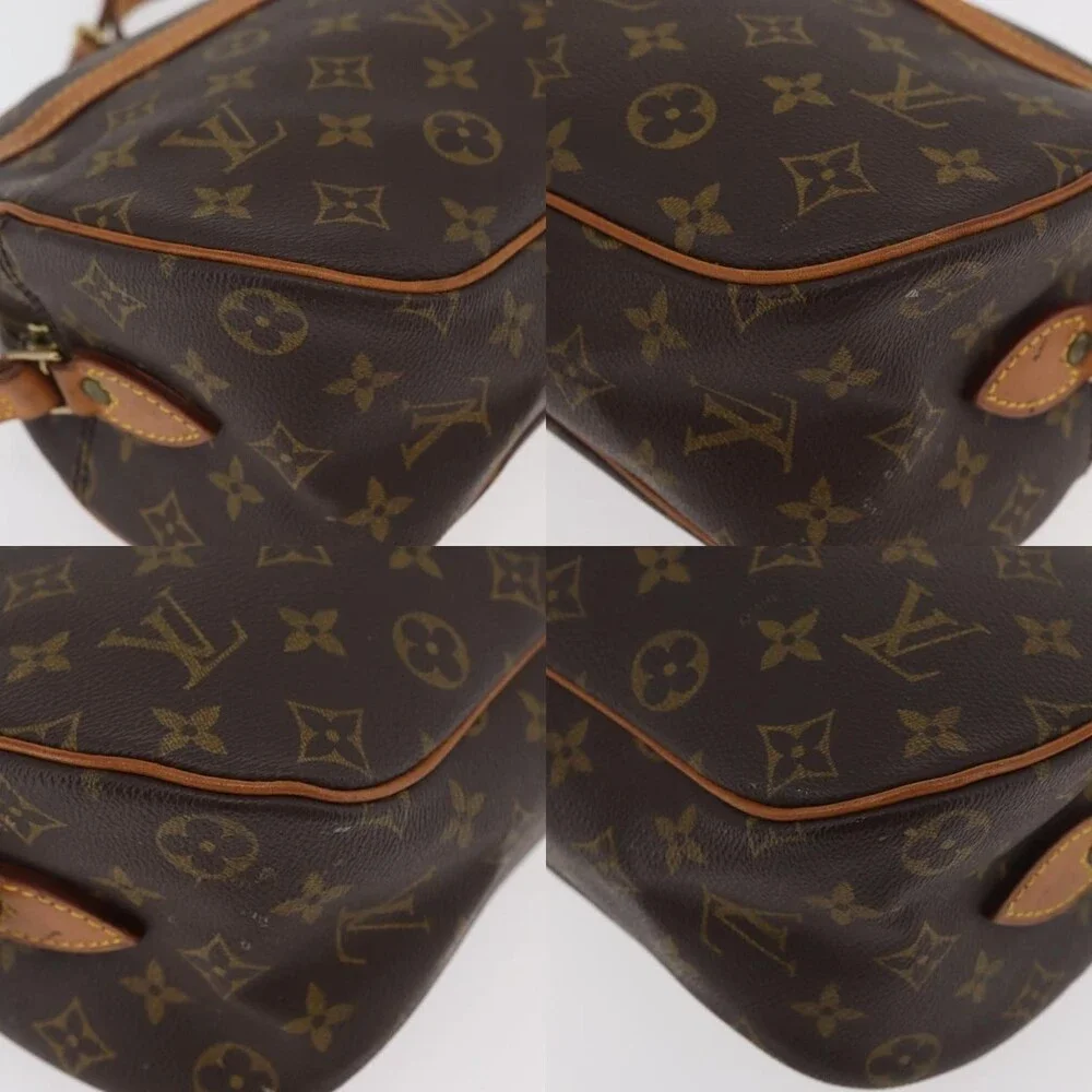 Louis Vuitton Monogram Blois Shoulder Bag Brown